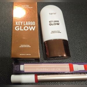 Tarte Key Largo Glow Bronzing Drops and Maracuja Juicy Lip Oil -Set
